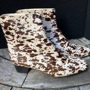 j crew zipper ankle boots western size 7.5